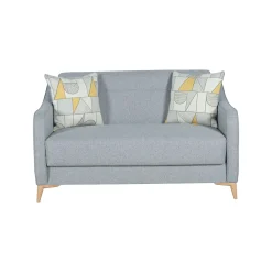 Divani Letto 2 Posti|Divano Contenitore Letto > Dmora Divano Letto 2 Posti Contenitore 142x90 cm, Lavabile - Propata Grigio Chiaro