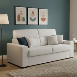 Divani Letto 2 Posti|Divano Contenitore Letto > Dmora Divano Letto 2 Posti Sfoderabile Contenitore 180x95 cm, di Apertura a Ribalta Made in Italy - None Grigio Chiaro