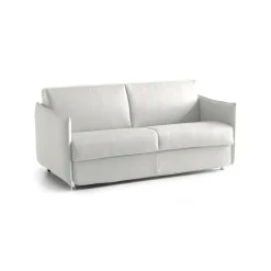 Divani Letto 2 Posti|Divano Contenitore Letto > Dmora Divano Letto 2 Posti Sfoderabile Contenitore 180x95 cm, di Apertura a Ribalta Made in Italy - Trovo Grigio Chiaro