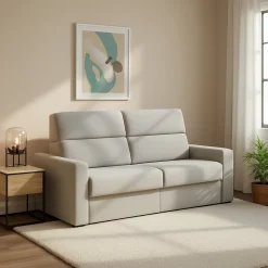 Divani Letto 2 Posti|Divano Contenitore Letto > Dmora Divano Letto 2 Posti Sfoderabile Contenitore 200x95 cm, di Apertura a Ribalta Made in Italy - Sonico Grigio Chiaro