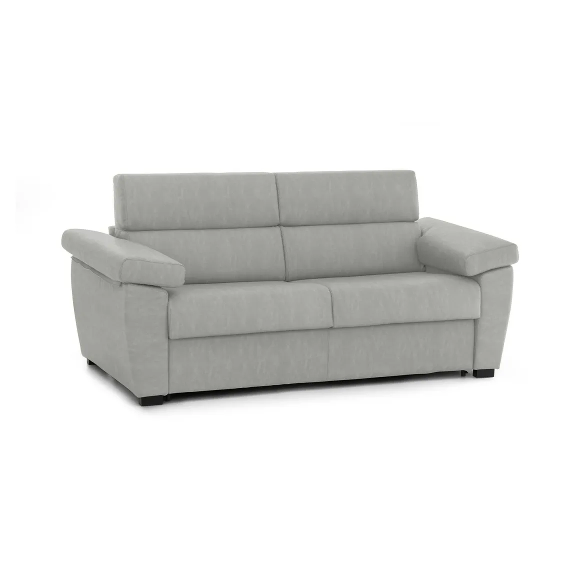 Divani Letto 2 Posti|Divano Contenitore Letto > Dmora Divano Letto 2 Posti Sfoderabile Contenitore 205x95 cm, di Apertura a Ribalta Made in Italy - Fisciano Grigio Chiaro