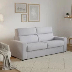 Divani Letto 2 Posti|Divano Contenitore Letto > Dmora Divano Letto 2 Posti Sfoderabile Contenitore 180x95 cm, di Apertura a Ribalta Made in Italy - None Grigio