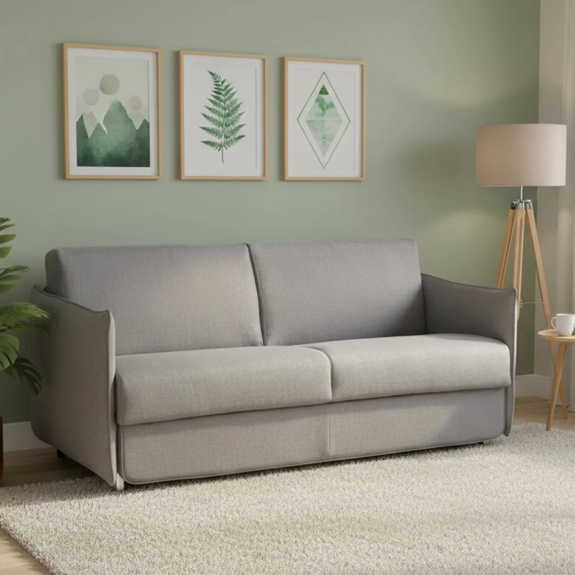 Divani Letto 2 Posti|Divano Contenitore Letto > Dmora Divano Letto 2 Posti Sfoderabile Contenitore 180x95 cm, di Apertura a Ribalta Made in Italy - Trovo Grigio