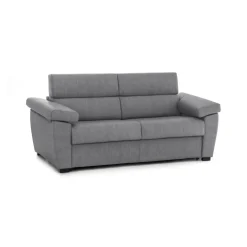Divani Letto 2 Posti|Divano Contenitore Letto > Dmora Divano Letto 2 Posti Sfoderabile Contenitore 185x95 cm, di Apertura a Ribalta Made in Italy - Tenna Grigio