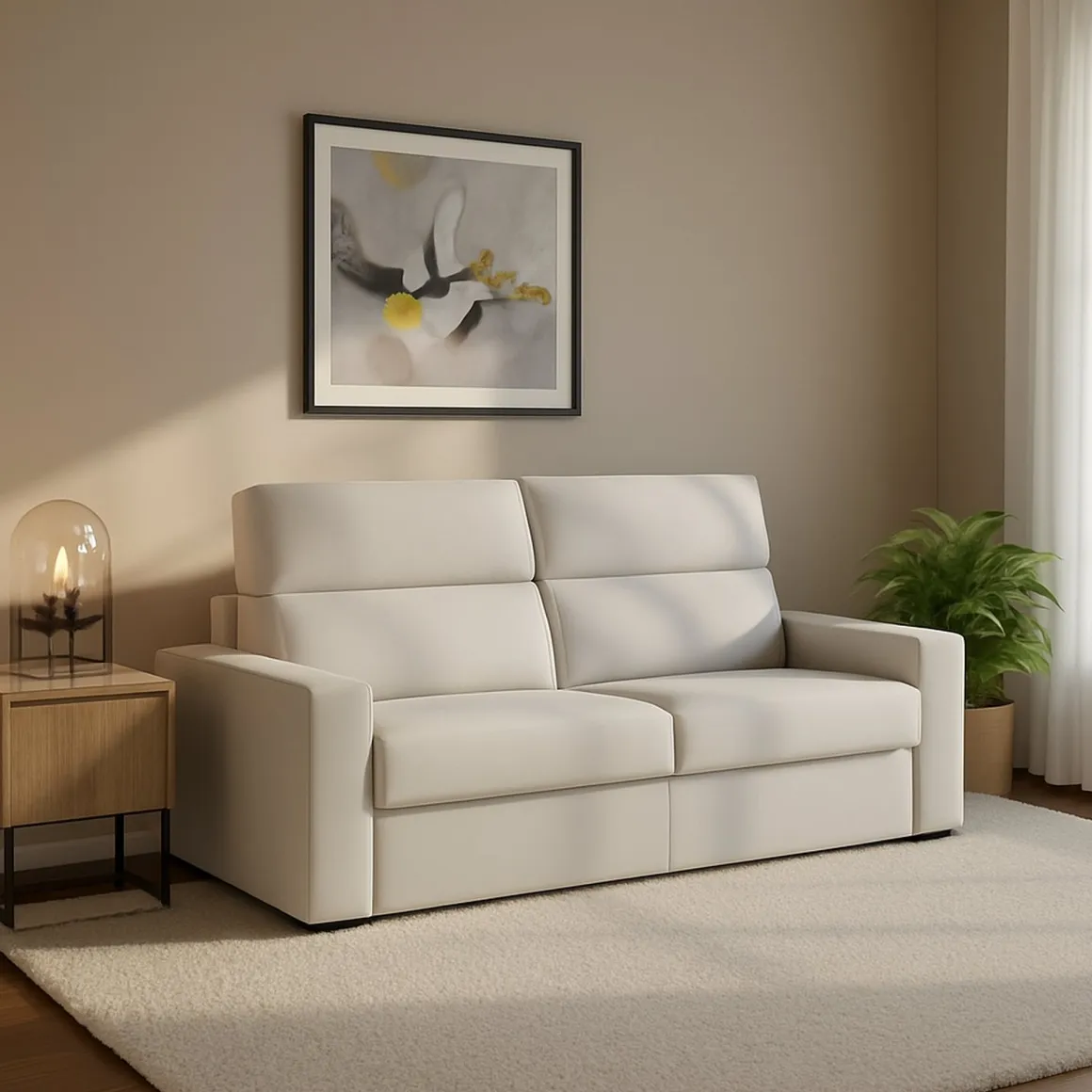 Divani Letto 2 Posti|Divano Contenitore Letto > Dmora Divano Letto 2 Posti Sfoderabile Contenitore 200x95 cm, di Apertura a Ribalta Made in Italy - Sonico Grigio