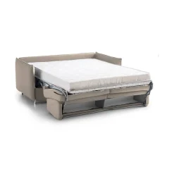 Divani Letto 2 Posti|Divano Contenitore Letto > Dmora Divano Letto 2 Posti Sfoderabile Contenitore 160x95 cm, di Apertura a Ribalta Made in Italy - Verceia Grigio Tortora