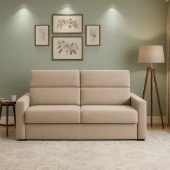 Divani Letto 2 Posti|Divano Contenitore Letto > Dmora Divano Letto 2 Posti Sfoderabile Contenitore 180x95 cm, di Apertura a Ribalta Made in Italy - Trovo Grigio Tortora