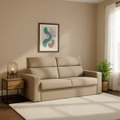 Divani Letto 2 Posti|Divano Contenitore Letto > Dmora Divano Letto 2 Posti Sfoderabile Contenitore 200x95 cm, di Apertura a Ribalta Made in Italy - Sonico Grigio Tortora