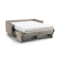 Divani Letto 3 Posti|Divano Contenitore Letto > Dmora Divano Letto 3 Posti Sfoderabile Contenitore 200x95 cm, Lavabile Made in Italy - Cecina Grigio Tortora