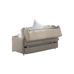 Divani Letto 3 Posti|Divano Contenitore Letto > Dmora Divano Letto 3 Posti Sfoderabile Contenitore 200x95 cm, Lavabile Made in Italy - Cecina Grigio Tortora