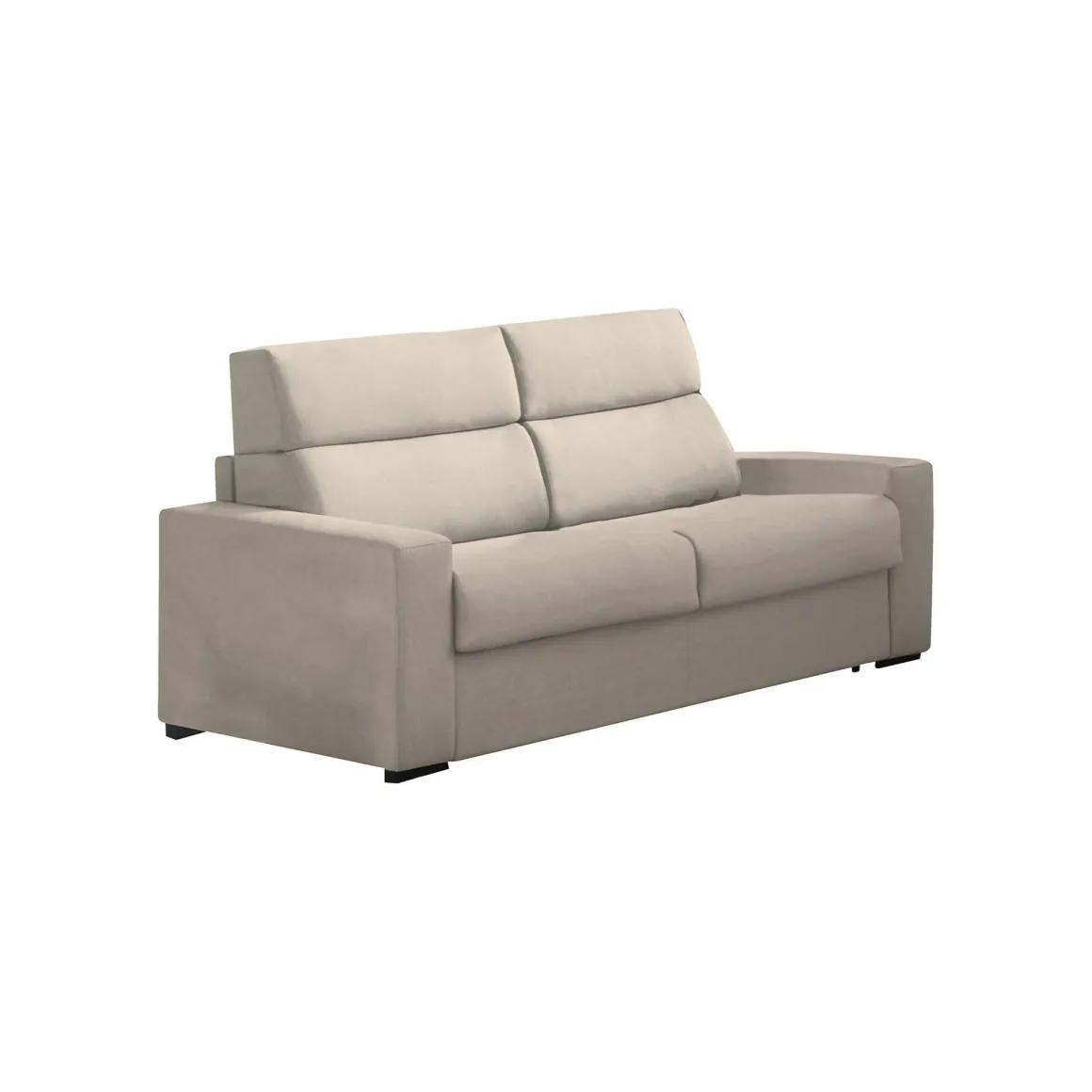 Divani Letto 3 Posti|Divano Contenitore Letto > Dmora Divano Letto 3 Posti Sfoderabile Contenitore 225x95 cm, Lavabile Made in Italy - Benedetto Grigio Tortora
