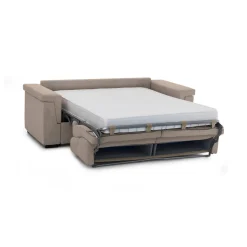 Divani Letto 3 Posti|Divano Contenitore Letto > Dmora Divano Letto 3 Posti Sfoderabile Contenitore 225x95 cm, Lavabile Made in Italy - Pacecos Grigio Tortora