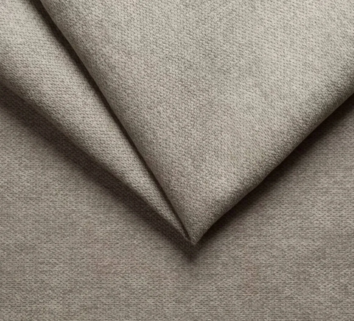 Divano Letto 3 Posti Grigio Tortora Sfoderabile Contenitore 225x95 cm, Lavabile Made in Italy - Trino