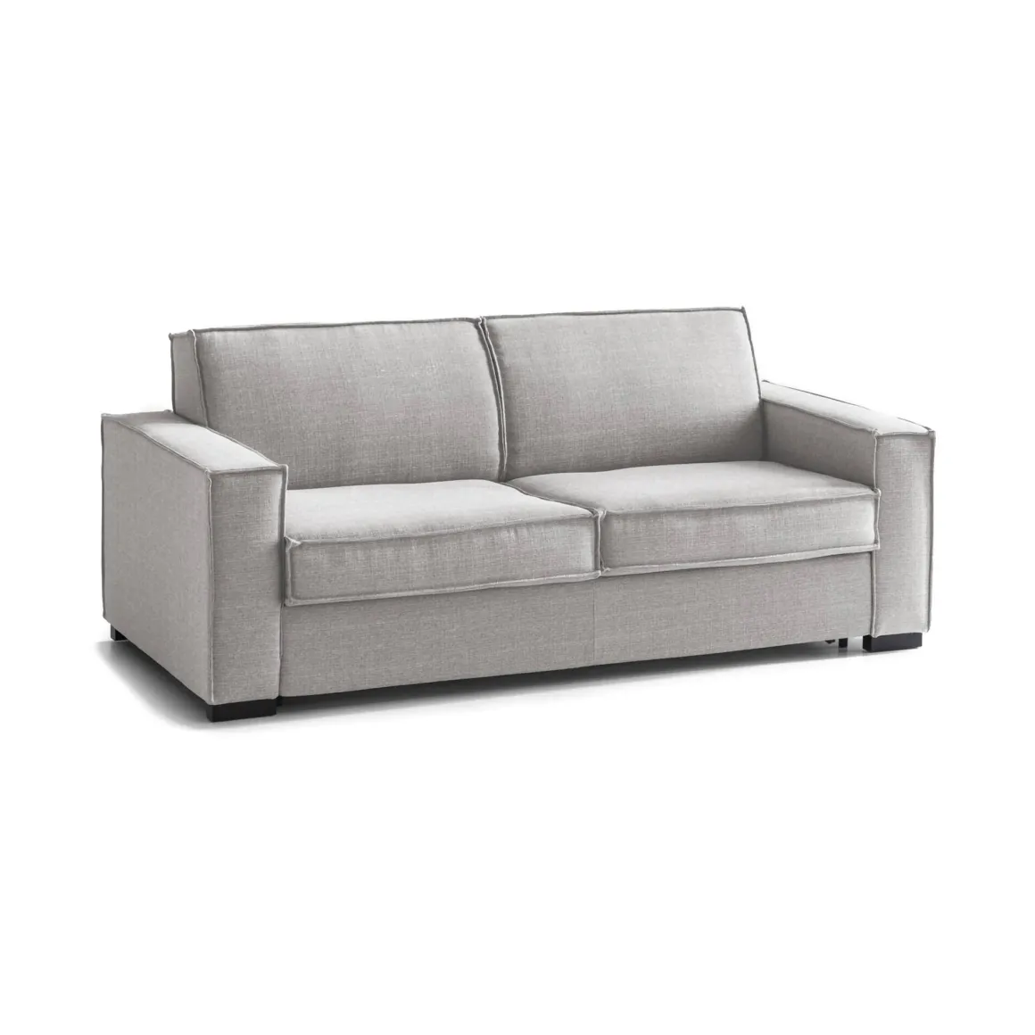 Divano letto 3 posti grigio 220x95cm - Asteroide