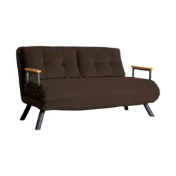 Divani Letto 2 Posti|Divano Contenitore Letto > Dmora Divano letto 2 posti 140x65cm - Hone Marrone