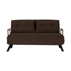 Divano letto 2 posti marrone 133x78cm - Calvin
