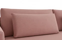 Divani Letto 2 Posti|Divano Contenitore Letto > Dmora Divano Letto 2 Posti Contenitore di Apertura a Libro 240x105 cm, Reclinabile - Erbezzo Rosa