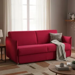 Divano Letto 2 Posti Rosso - Eleganza e Funzionalità