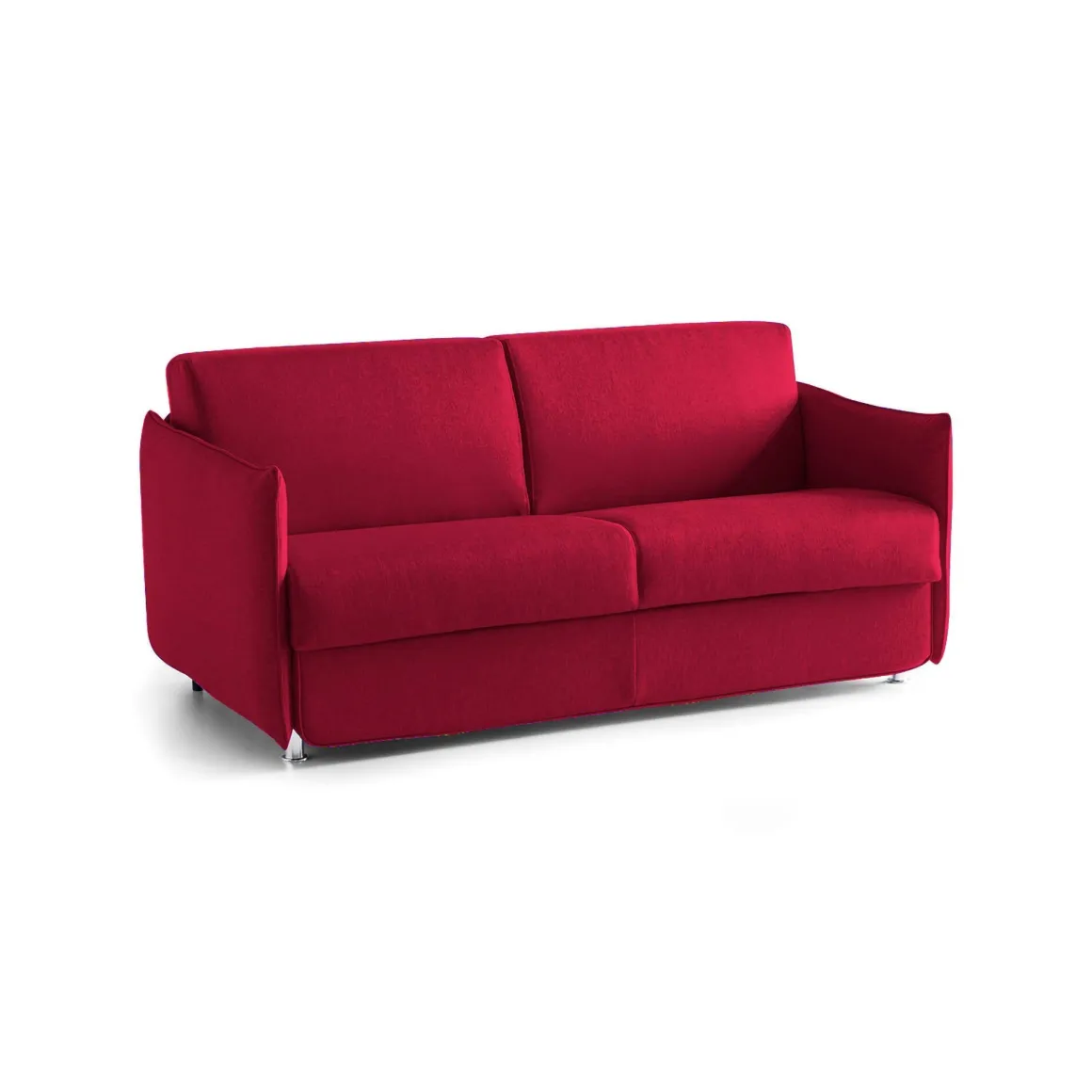 Divano Letto 2 Posti Rosso - Eleganza e Funzionalità