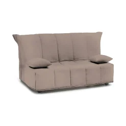 Divani Letto 2 Posti|Salotto > Dmora Divano letto 2 posti tortora 125x90cm - Ariska Grigio Tortora