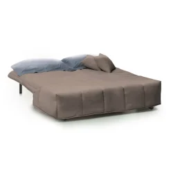 Divani Letto 2 Posti|Salotto > Dmora Divano letto 2 posti tortora 125x90cm - Ariska Grigio Tortora