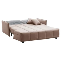 Divano letto 3 posti tortora 190x90cm - Ardis