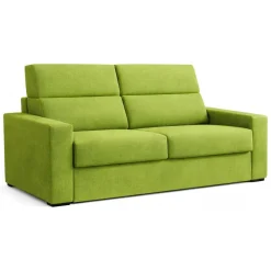 Divani Letto 2 Posti|Divano Contenitore Letto > Dmora Divano Letto 2 Posti Sfoderabile Contenitore 180x95 cm, di Apertura a Ribalta Made in Italy - Trissino Verde