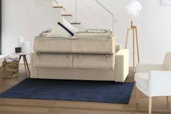 Divano letto reclinabile beige 280x95cm - Alibabah