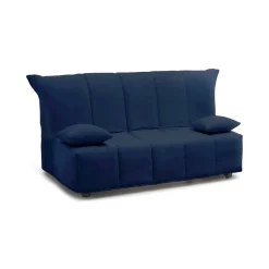 Divano letto reclinabile blu 125x90cm - Ariska
