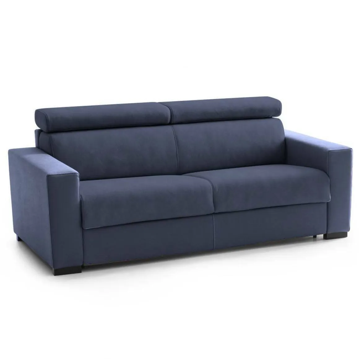 Divano letto reclinabile blu 180x95cm - Annalara