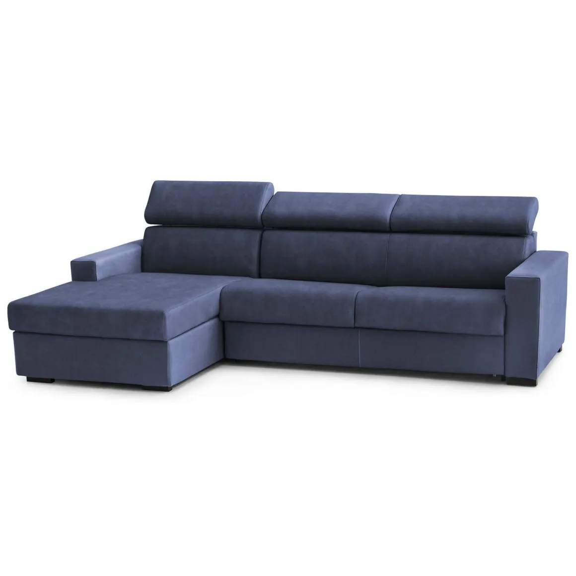 Divano letto reclinabile blu 260x95cm - Aloet