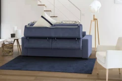 Divano letto reclinabile blu 260x95cm - Aloet