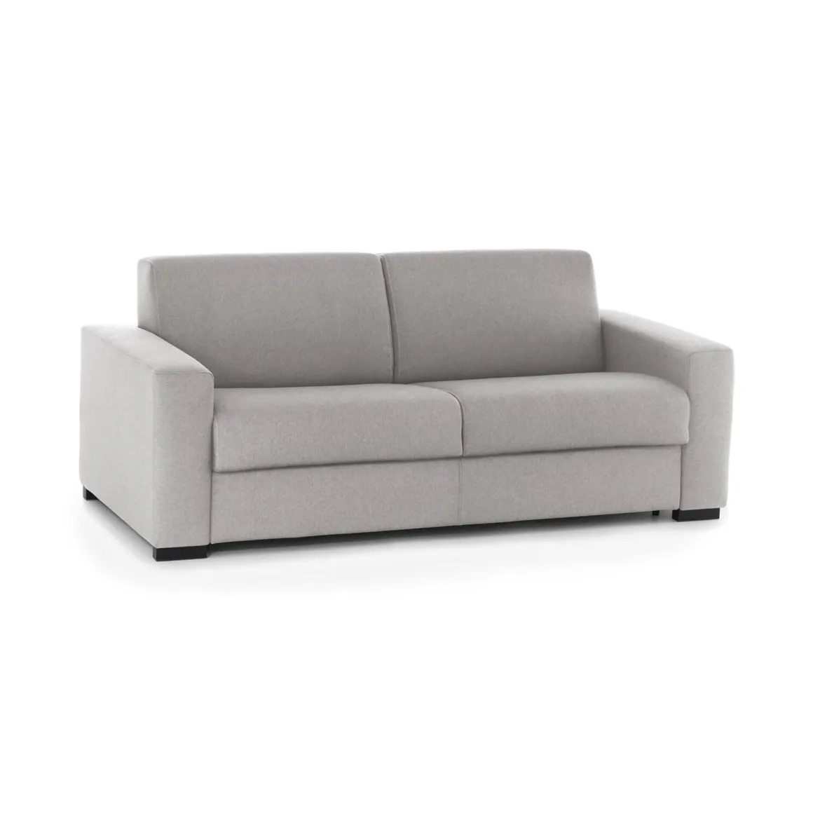 Divano letto reclinabile grigio 220x95cm - Estia
