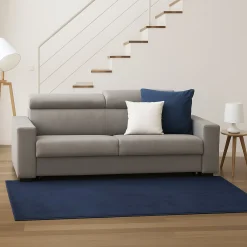 Divano letto reclinabile tortora 220x95cm - Action
