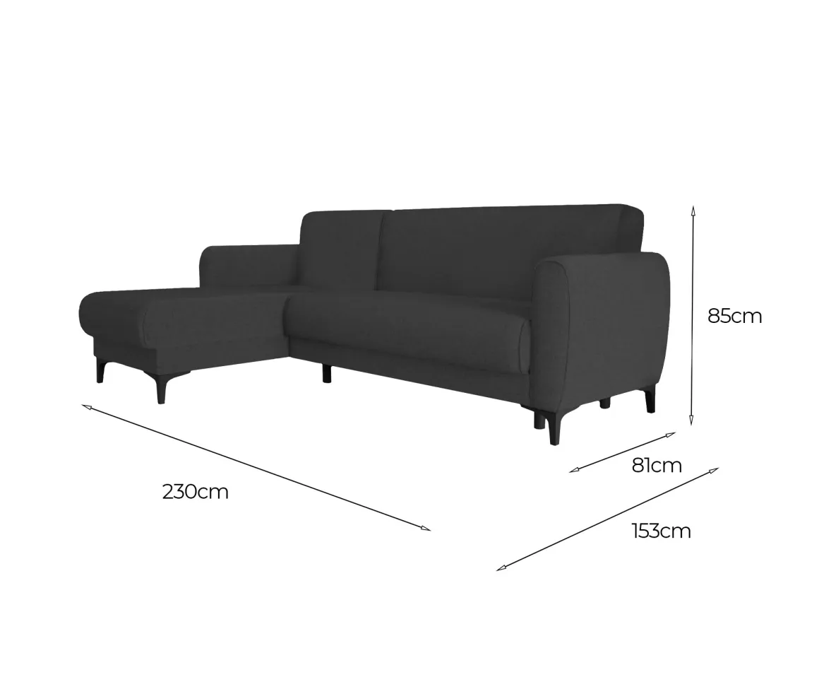 Divani Letto 2 Posti|Salotto > Dmora Divano letto rivestito in tessuto 180x95cm - Alano Beige