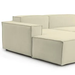 Divano 5 posti beige 300x170x70h cm - Alganibra