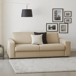 Divano 2 posti beige 180x95x90h cm - Azzurrite