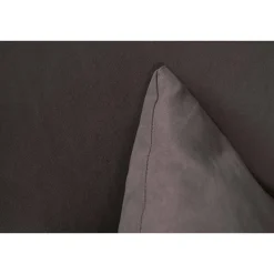Divano 2 Posti Economico Salvaspazio 125x73x85h cm in Tessuto Grigio Moderno Imbottito per Piccoli Appartamenti e Ufficio con Braccioli – Andreia