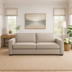 Divano 2 posti tortora 160x95x90h cm - Aglientu