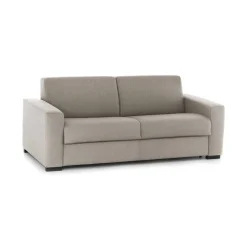 Salotto|Divani Fissi 3 Posti > Dmora Divano 3 posti tortora 220x95x90h cm - Ayta Grigio Tortora