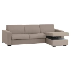Divano 4 posti tortora 260x95x90h cm - Azechiele