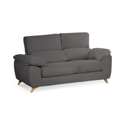 Salotto > Dmora Divano reclinabile antracite 200x85x107h cm - Anem Nero