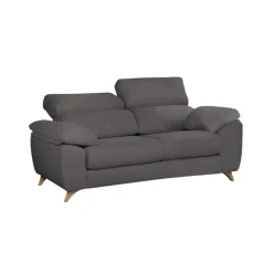 Salotto > Dmora Divano reclinabile antracite 200x85x107h cm - Anem Nero