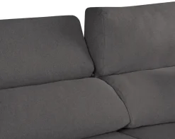 Salotto > Dmora Divano reclinabile antracite 200x85x107h cm - Anem Nero