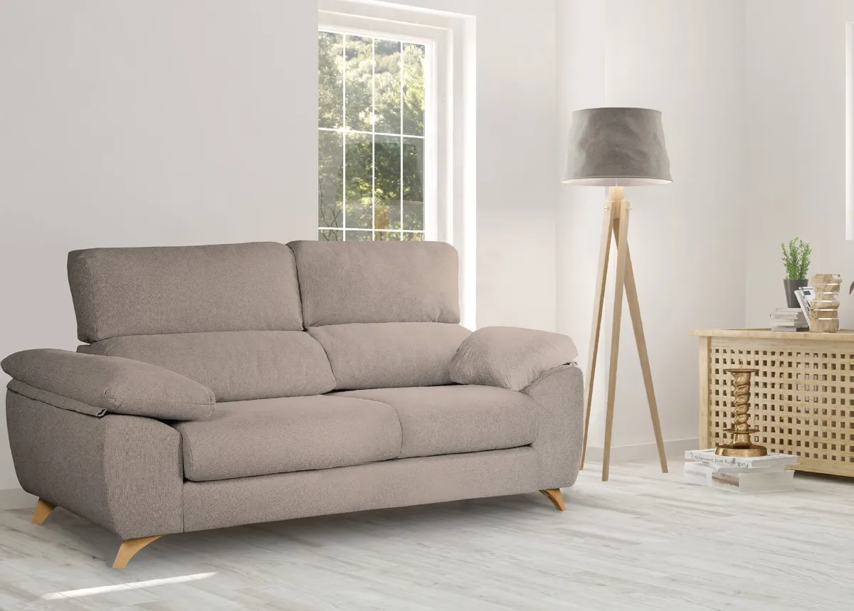 Salotto > Dmora Divano reclinabile tortora 170x85x107h cm - Alien Grigio