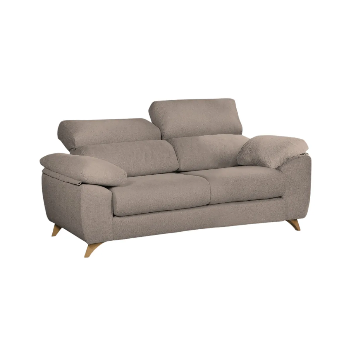 Salotto > Dmora Divano reclinabile tortora 170x85x107h cm - Alien Grigio