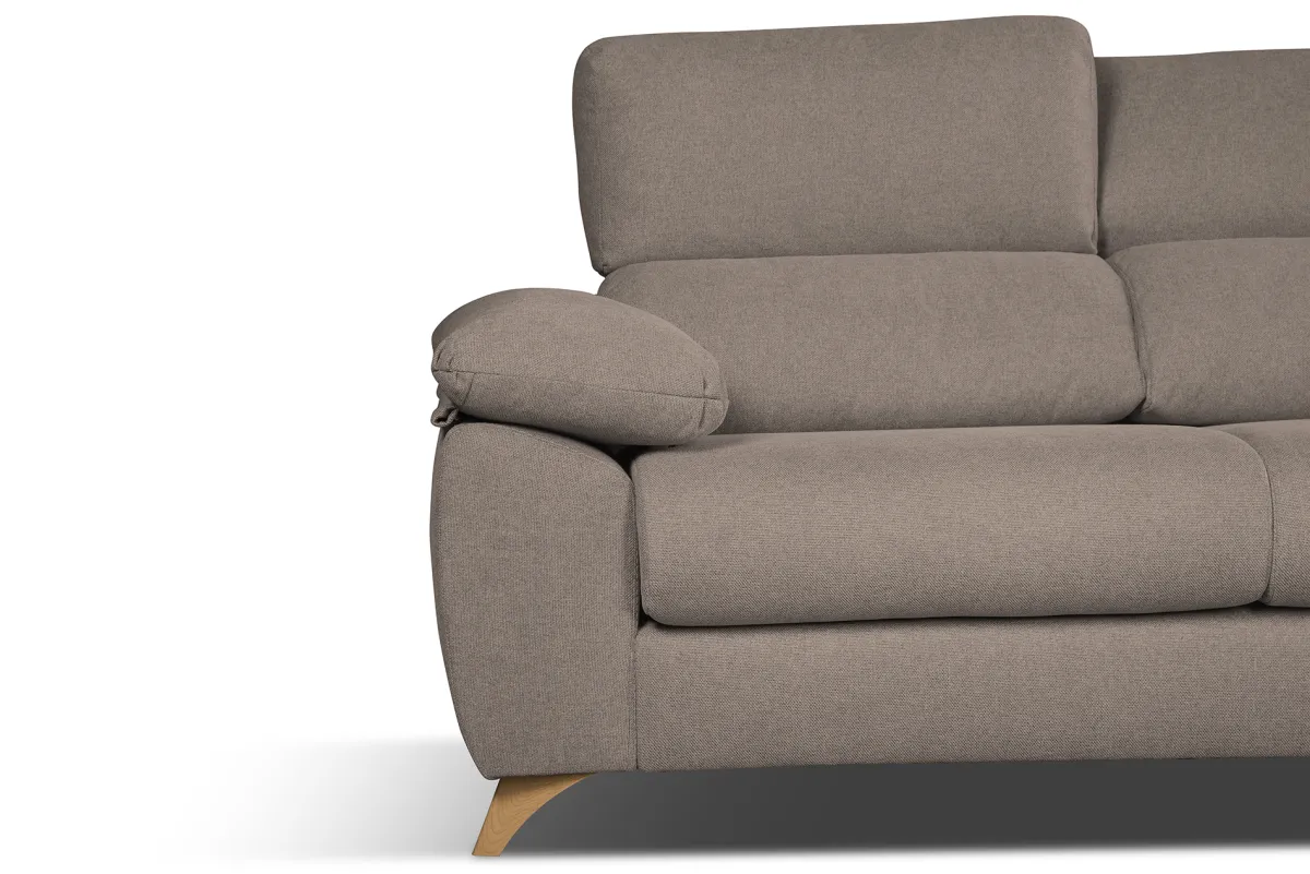 Salotto > Dmora Divano reclinabile tortora 170x85x107h cm - Alien Grigio