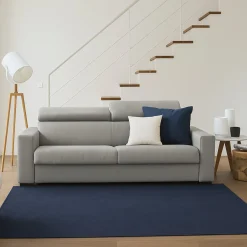 Divano regolabile grigio 180x95x85h cm - Kiev