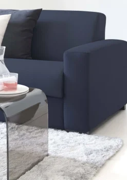 Divano sfoderabile blu 280x95x90h cm - Atos