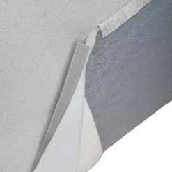 Divano sfoderabile grigio 240x170x70h cm - Ameli